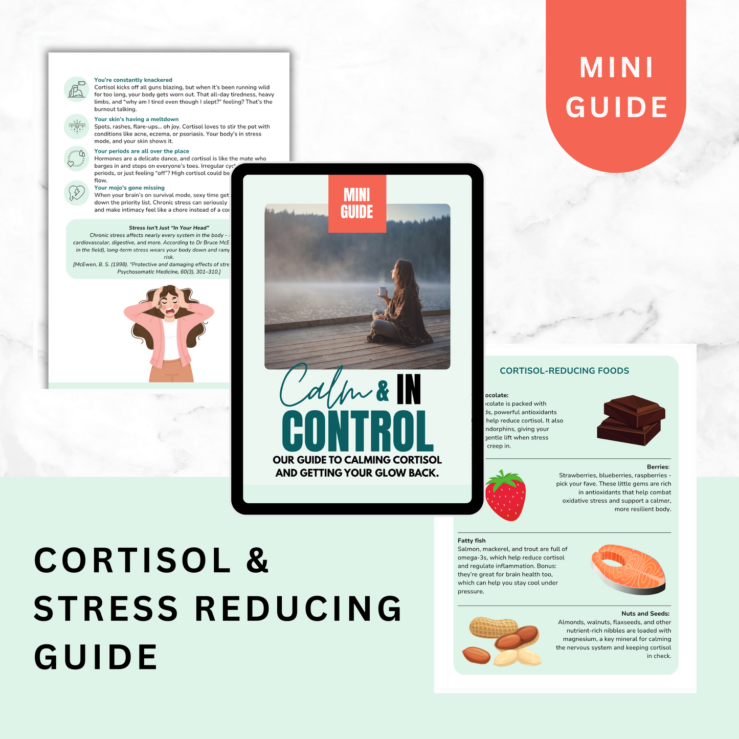 Calm & In Control: Your guide to Calming Cortisol and Getting Your Glow Back.