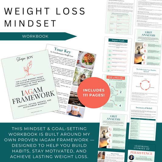 IAGAM Weight Loss Mindset Workbook eBook