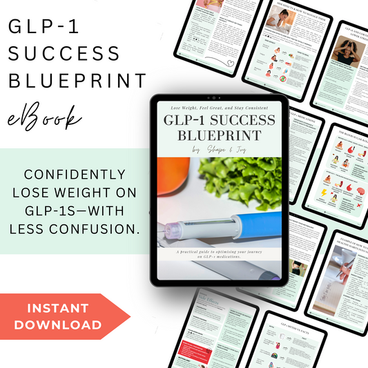 GLP-1 Success Blueprint: A Practical Guide to Optimising Your Journey on GLP-1 Medications.