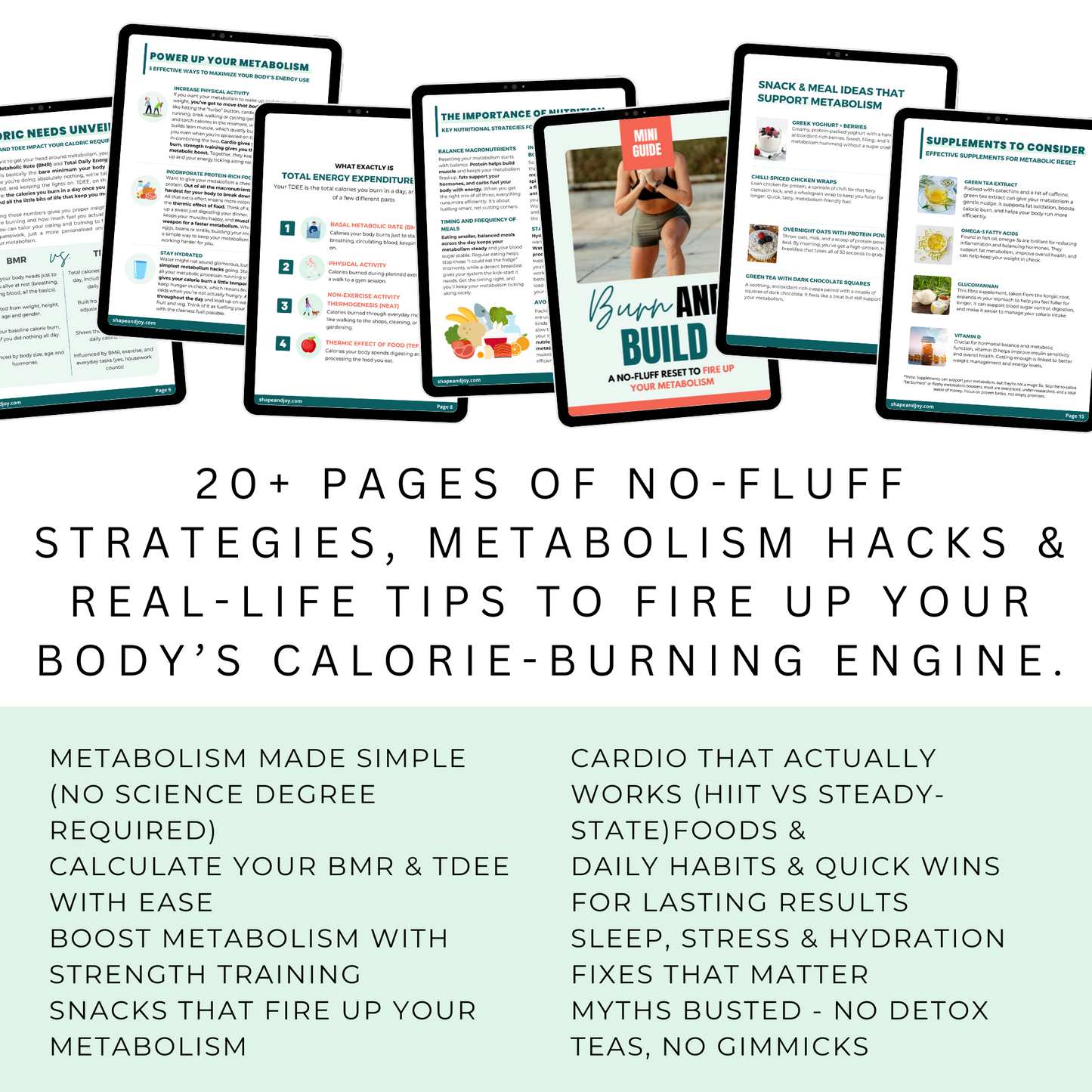 Burn & Build: A No-Fluff Reset to Fire Up Your Metabolism