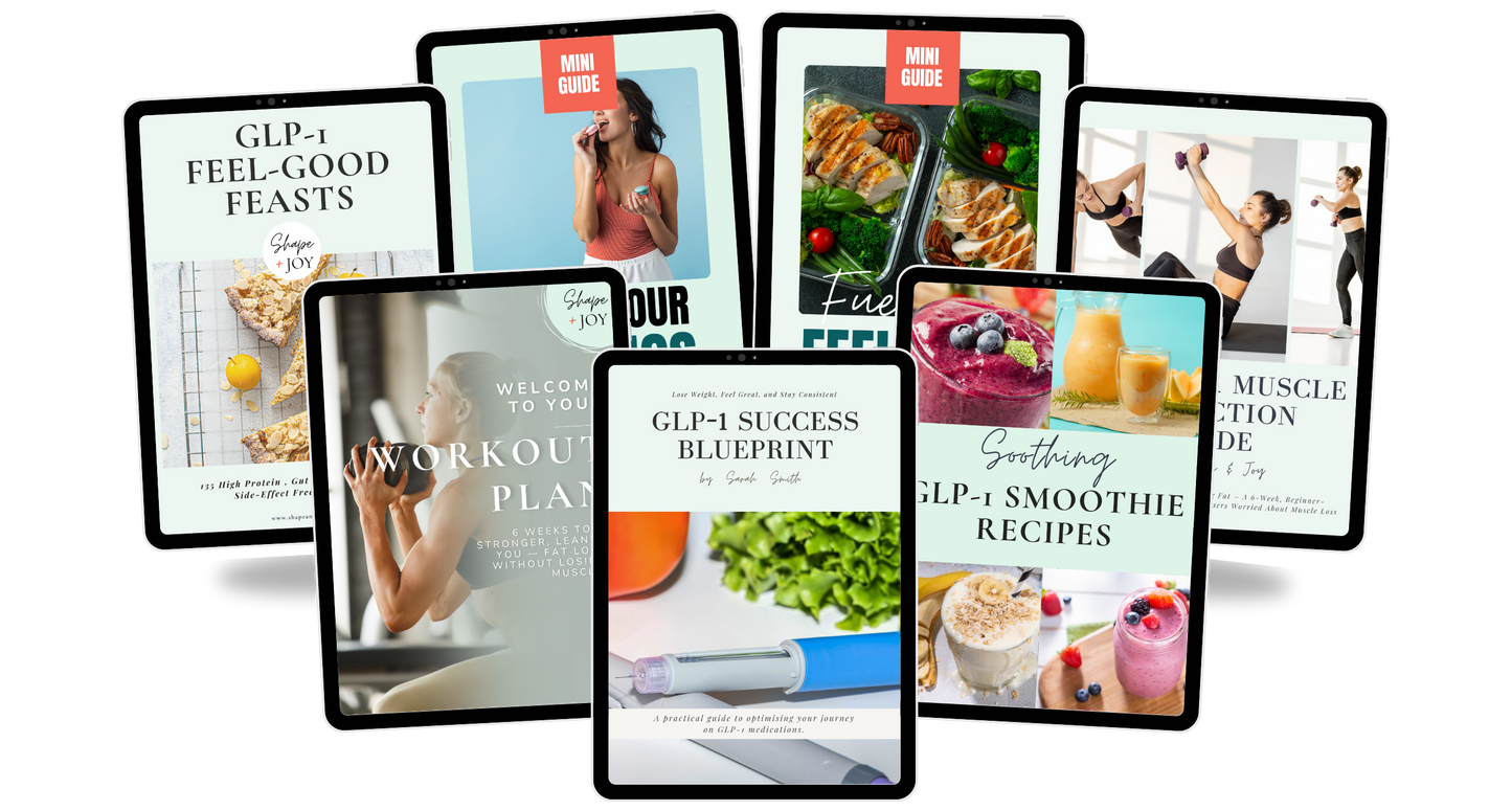 BUNDLE DEAL: GLP-1 Success Blueprint: Lose Weight, Feel Great, and Stay Consistent
